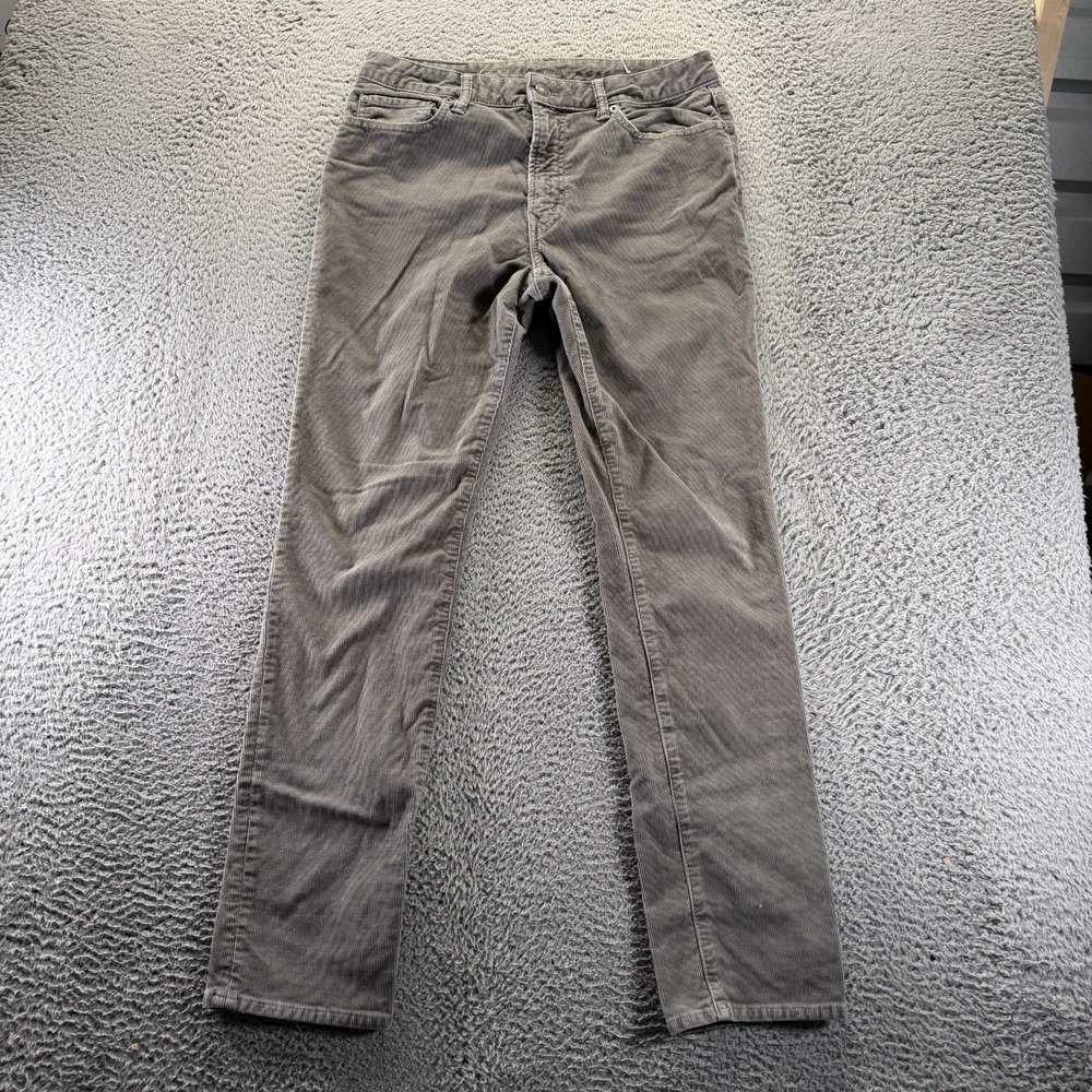 American‎ Eagle Outfitters Next Level Flex Pant Mens 33x32 Gray Corduroy Chino